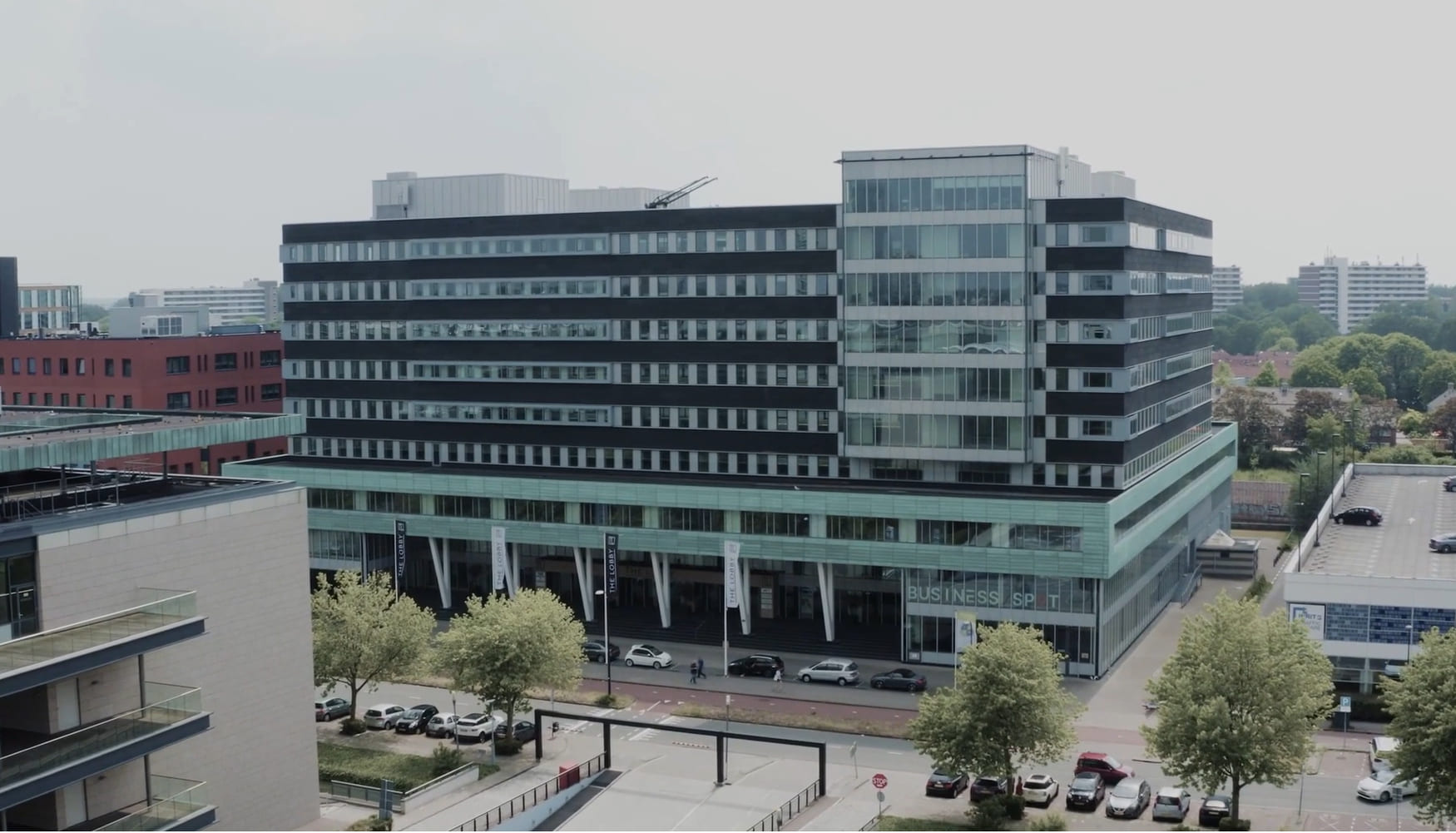 Kantoorgebouw in Rijswijk, werkomgeving van Claimhof